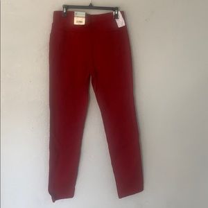 Class/club modern fit red pants size 20